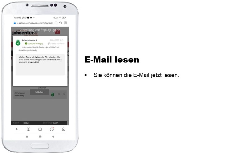 Anleitung zur Benutzung der verschlüsselten Mail-Kommunikation über Ftapi