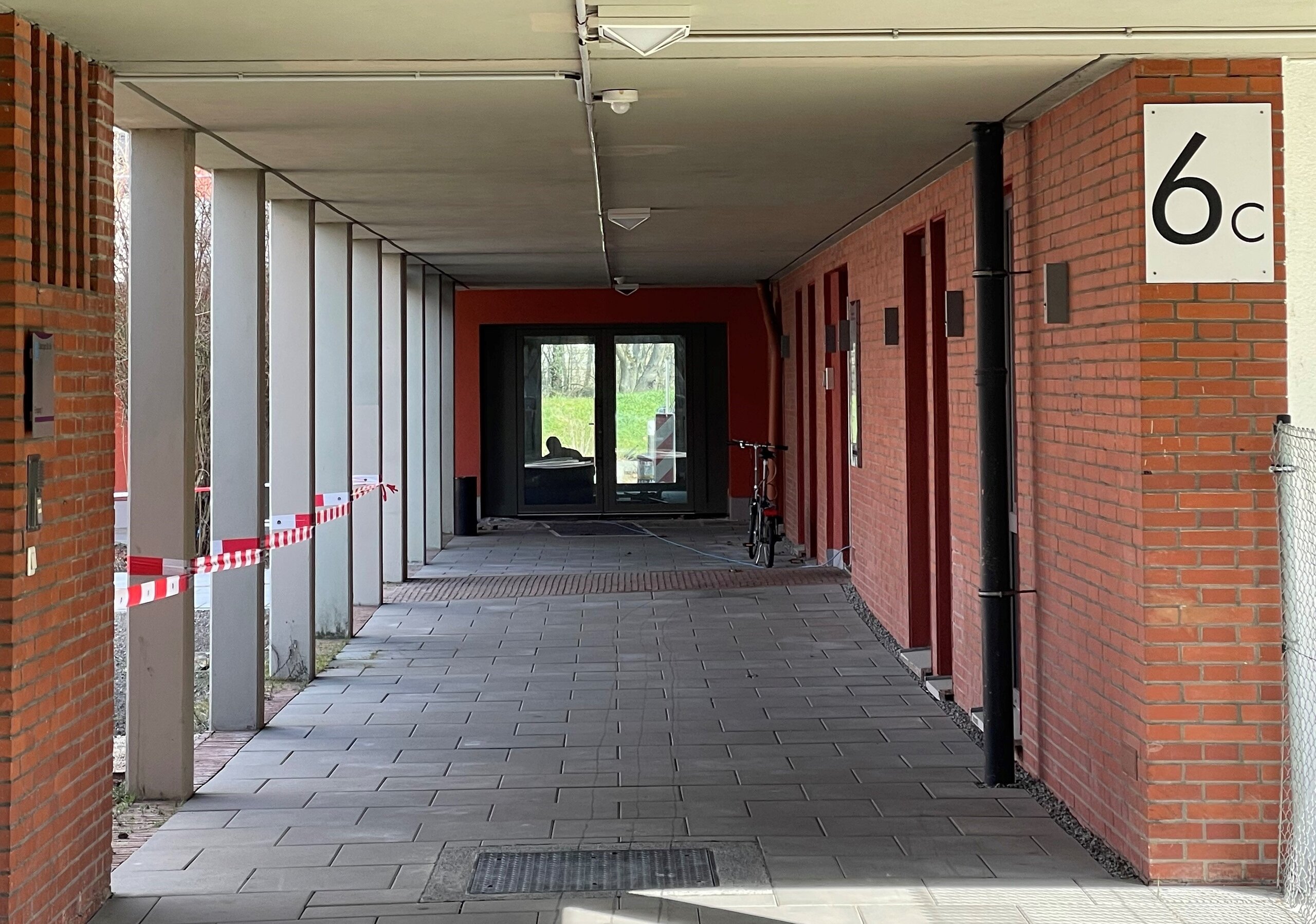 Außenaufnahme Flur Diakonie